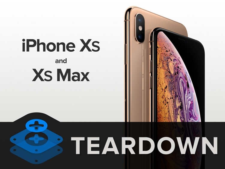 Вскрытие iPhone Xs и iPhone Xs Max: смартфоны можно отремонтировать