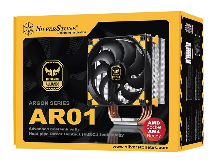 SilverStone AR01-V3 TUF Gaming: универсальный CPU-кулер высотой 159 мм
