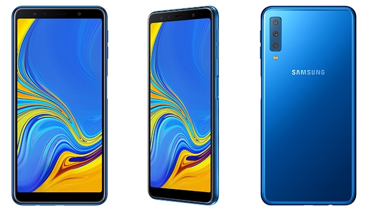 Дебют первого смартфона Samsung с тройной камерой: 24 Мп +  8 Мп + 5 Мп