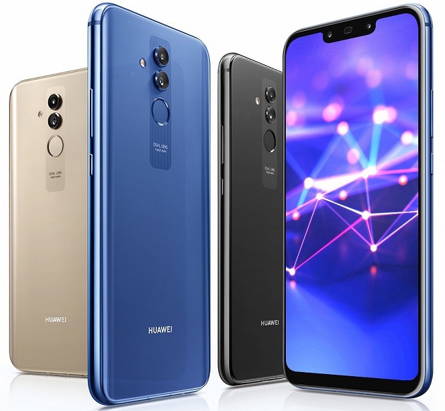 Смартфон Huawei Mate 20 Lite с четырьмя камерами выходит в России