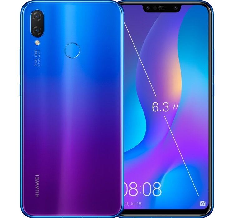 Смартфон Huawei Nova 3i представлен в версии с увеличенным объёмом памяти