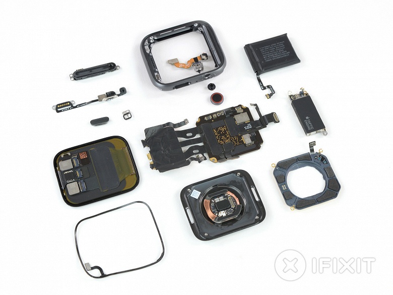 Специалисты iFixit оценили ремонтопригодность умных часов Apple Watch 4 в шесть баллов