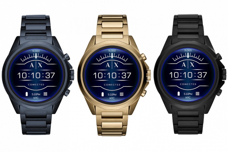 Armani Exchange Connected — очередные типичные «модные» умные часы с Wear OS