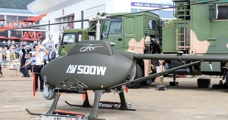 Китай испытал вертолет-беспилотник на учениях Китай испытал вертолет-беспилотник на учениях