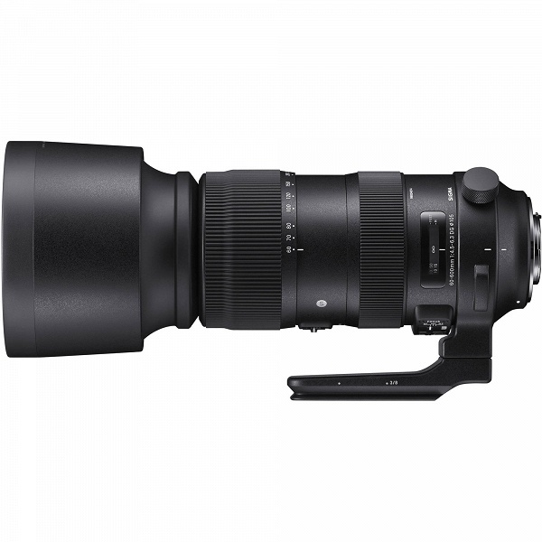 Sigma 60-600mm F4.5-6.3 DG OS HSM Sports — первый объектив с 10-кратным зумом и максимальным фокусным расстоянием 600 мм