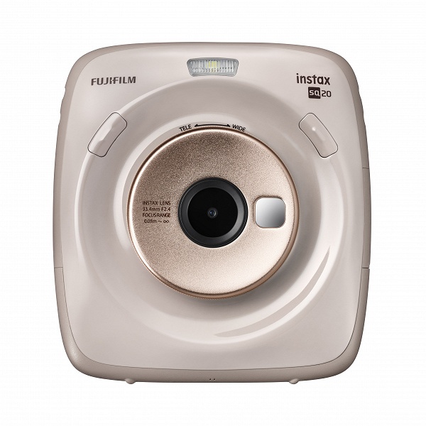 Цифровая камера с функцией печати Fujifilm Instax Square SQ20 позволяет снимать видео и печатать отдельные кадры