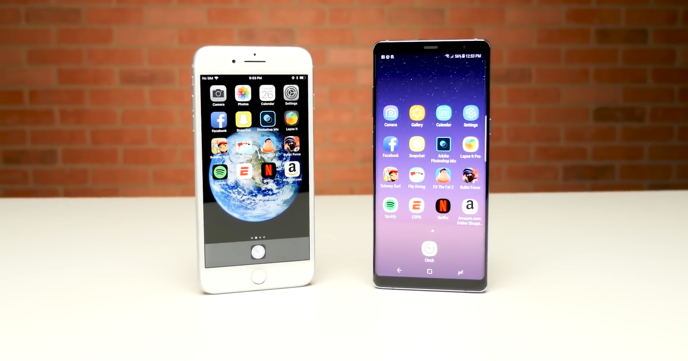 iPhone XS Max против Galaxy Note9: тест на скорость
