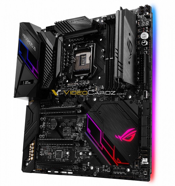 Материнская плата Asus Maximus XI Extreme оснащена экраном OLED и пятью слотами для оперативной памяти - 1 Asus Maximus XI Extreme
