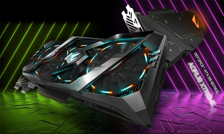 Тюнинг для Turing: карта Gigabyte Aorus GeForce RTX 2080 Xtreme 8G оснащена семью видеовыходами