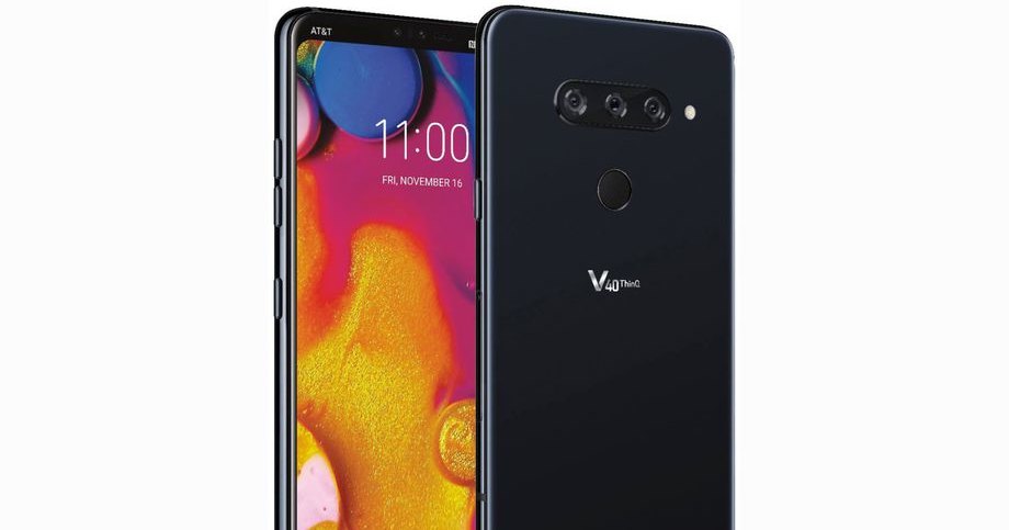 LG V40 с пятью камерами показали до премьеры