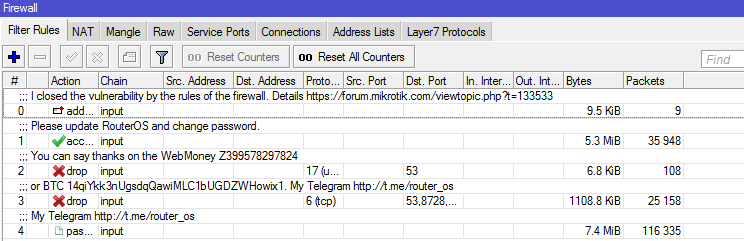 Для чего хакерам Микротик и как я спрятал 100 тыс. RouterOS от ботнета - 2