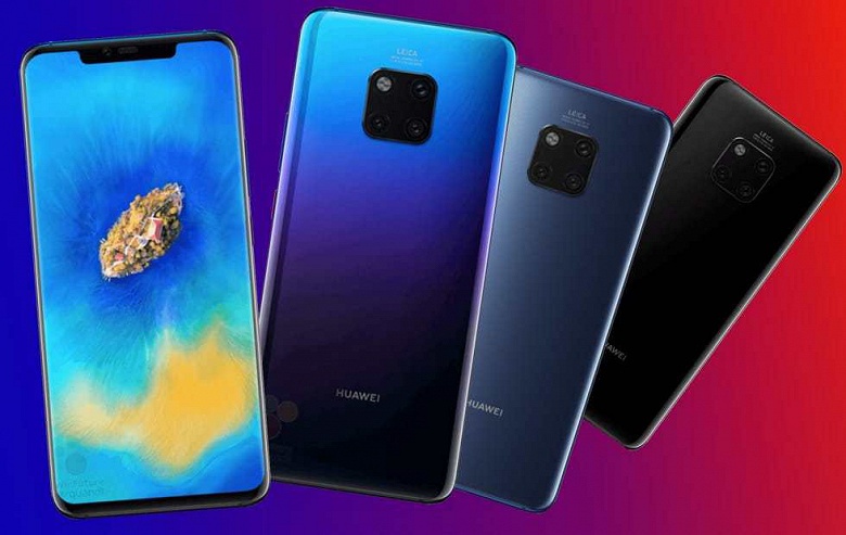 Флагманские смартфоны Huawei Mate 20 и Mate 20 Pro полностью рассекречены благодаря утечке рекламных материалов