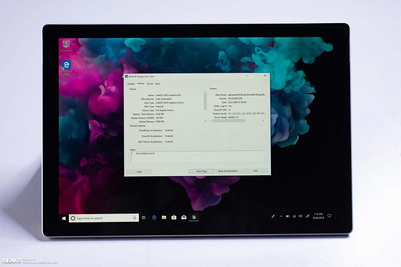 Microsoft Surface Pro 6