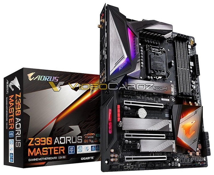 Материнские платы Gigabyte Z390 Aorus: акцент на VRM и внешний вид