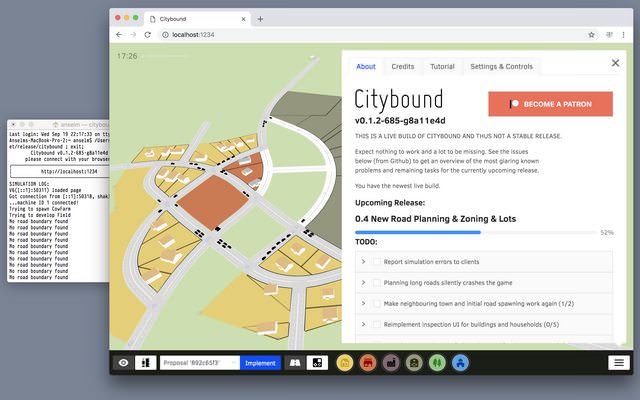 Новости Rust #1 (Сентябрь 2018) - 5 снимок Citybound