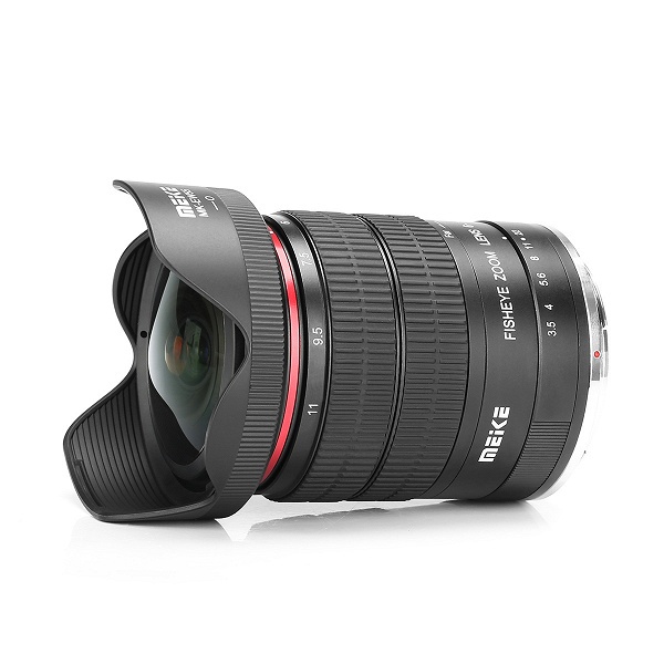 Объектив Meike MK-6-11mm F3.5 &mdash; &laquo;рыбий глаз&raquo; с изменяемым фокусным расстоянием для зеркальных камер Nikon и Canon