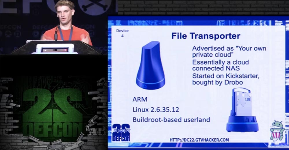 Конференция DEFCON 22. Группа GTVHacker. Взламываем всё: 20 устройств за 45 минут. Часть 1 - 10