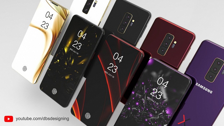 Так может выглядеть флагманский смартфон Samsung Galaxy S10