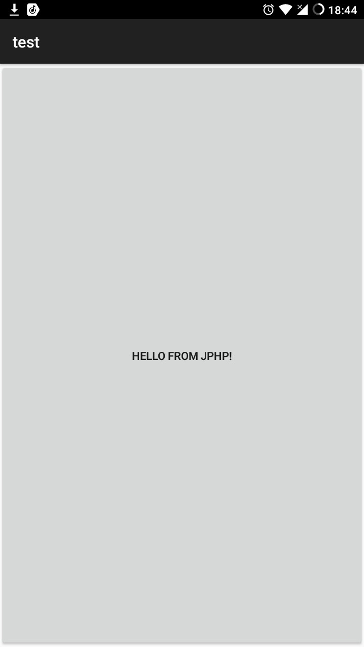 Android-приложения на JPHP - 2