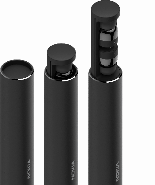 Nokia True Wireless Earbuds &mdash; полностью беспроводные наушники с футляром необычной формы