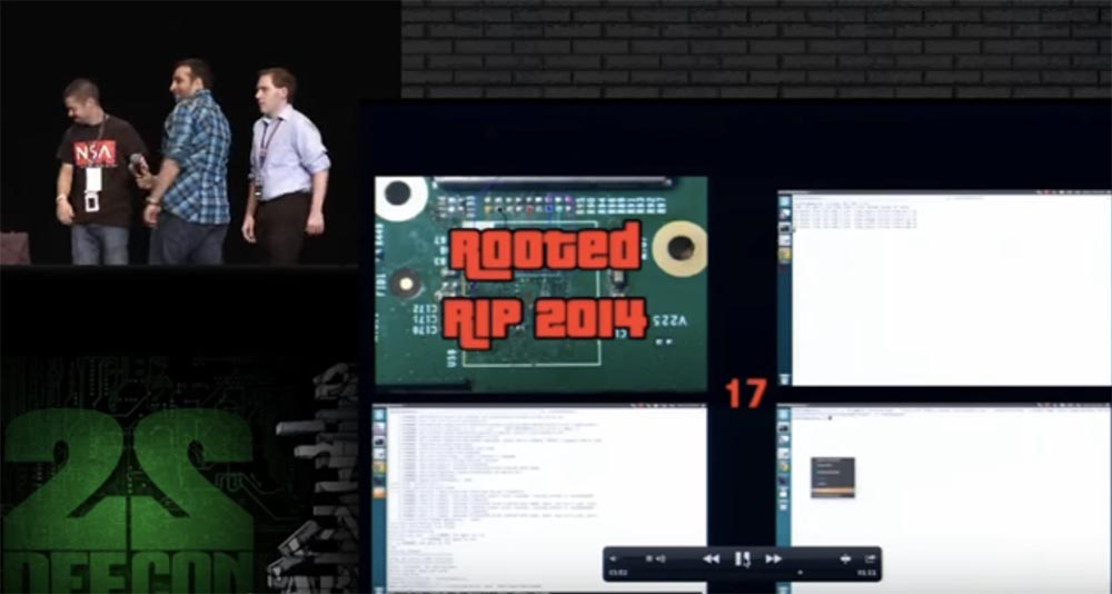 Конференция DEFCON 22. Группа GTVHacker. Взламываем всё: 20 устройств за 45 минут. Часть 2 - 22