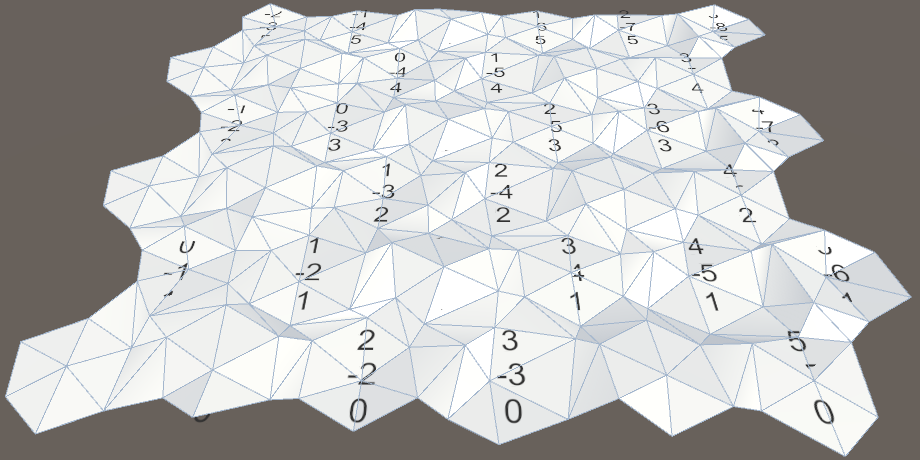 Карты из шестиугольников в Unity: неровности, реки и дороги - 10