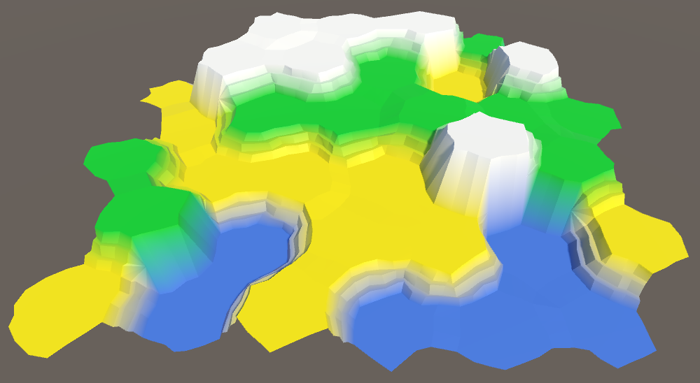 Карты из шестиугольников в Unity: неровности, реки и дороги - 31