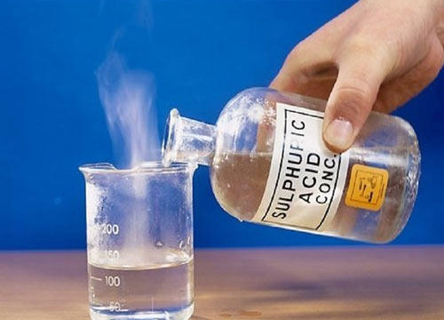 Ликбез по химии: кислотный реверсинг микросхем (как обнажить кристалл микросхемы для последующего его фотографирования) - 1 Кислоту в воду или воду в кислоту?