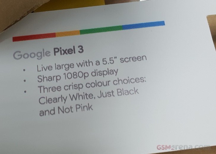 Новый цвет Google Pixel 3 официально называется «не розовый»