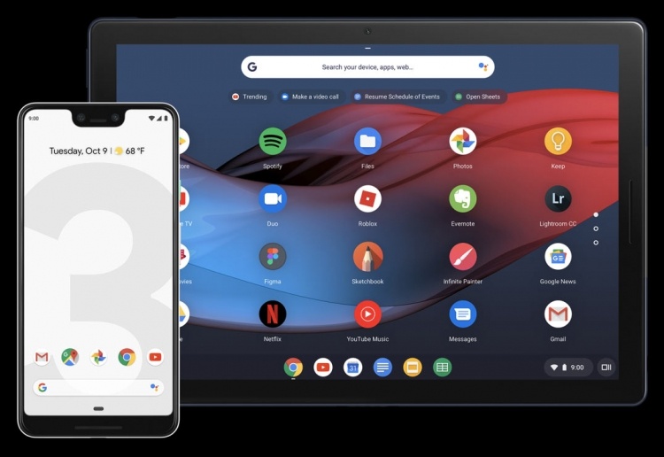 Google представила первый планшет на базе Chrome OS — Pixel Slate