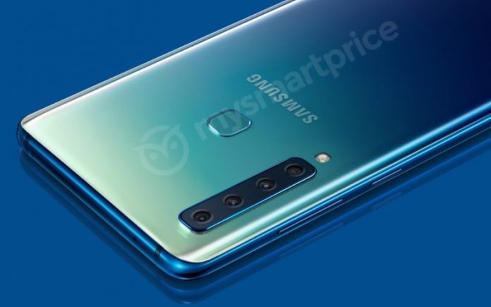 Новые изображения показывают четыре тыльных камеры смартфона Samsung Galaxy A9 в подробностях