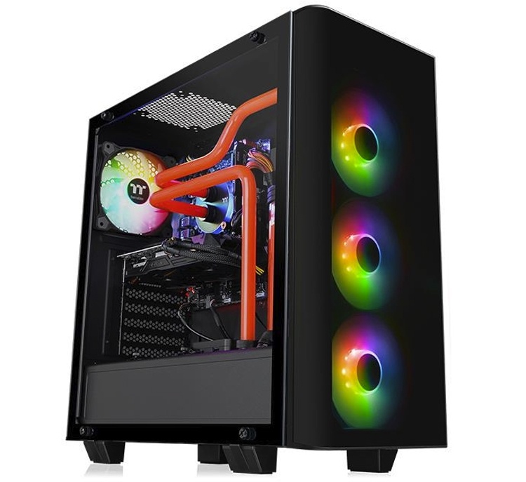 Thermaltake View 21 Tempered Glass RGB Plus Edition: корпус Mid Tower для игрового ПК