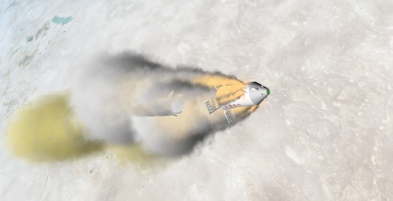 Аварийный пуск «Союз МС-10» (экипаж спасен, трансляция окончена) - 4