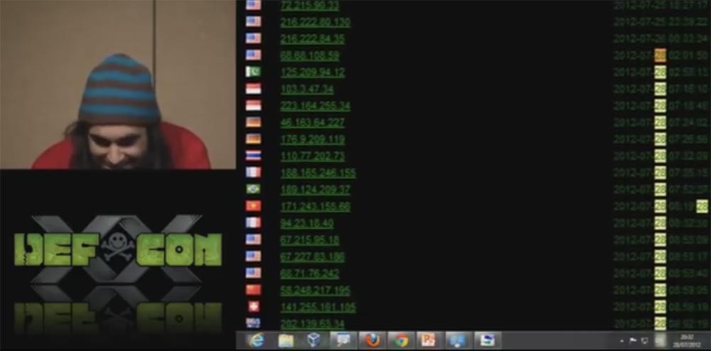 Конференция DEFCON 20. Как поиметь плохих парней (и мафию) с помощью JavaScript ботнета. Часть 2 - 13