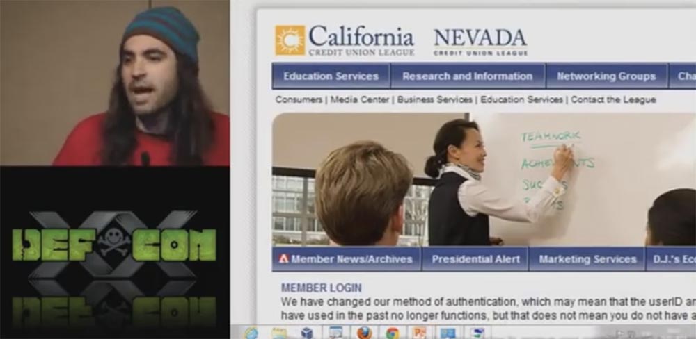 Конференция DEFCON 20. Как поиметь плохих парней (и мафию) с помощью JavaScript ботнета. Часть 2 - 14