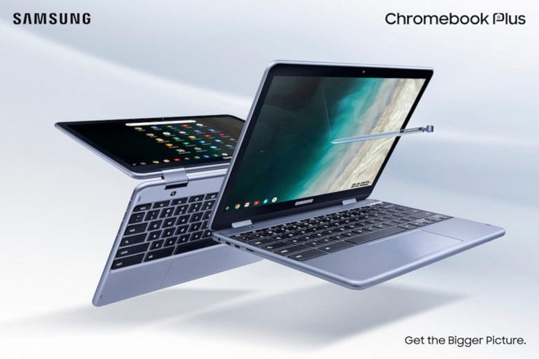 Samsung обновила мобильный компьютер Samsung Chromebook Plus V2 спустя четыре месяца после анонса