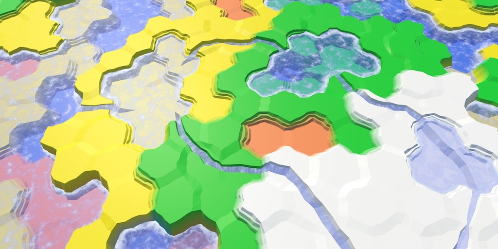 Карты из шестиугольников в Unity: вода, объекты рельефа и крепостные стены - 1