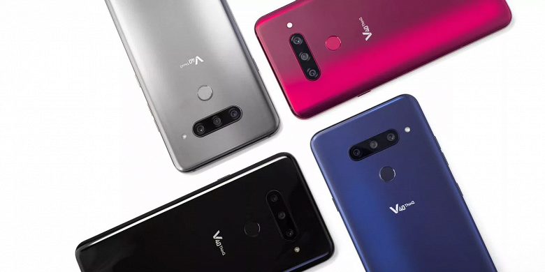 Пять камер смартфона LG V40 ThinQ улучшили второй раз еще до выхода устройства