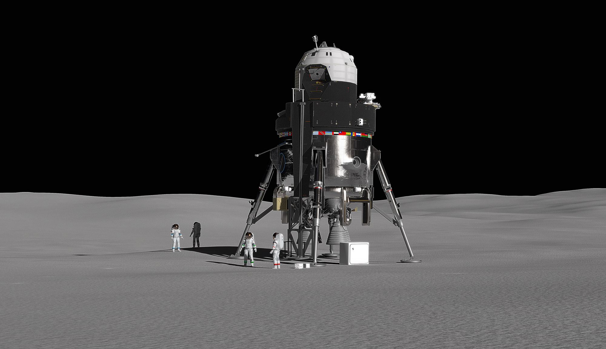 Lockheed Martin раскрывает подробности проекта посадочного лунного модуля - 1