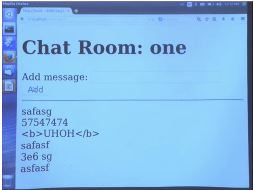 Курс MIT «Безопасность компьютерных систем». Лекция 11: «Язык программирования Ur-Web», часть 3 - 20 Курс MIT «Безопасность компьютерных систем». Лекция 11: «Язык программирования Ur-Web», часть 3 - 20