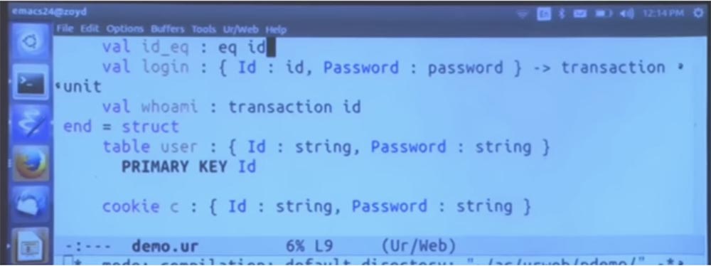 Курс MIT «Безопасность компьютерных систем». Лекция 11: «Язык программирования Ur-Web», часть 3 - 24