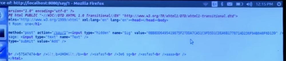 Курс MIT «Безопасность компьютерных систем». Лекция 11: «Язык программирования Ur-Web», часть 3 - 27 Курс MIT «Безопасность компьютерных систем». Лекция 11: «Язык программирования Ur-Web», часть 3 - 27