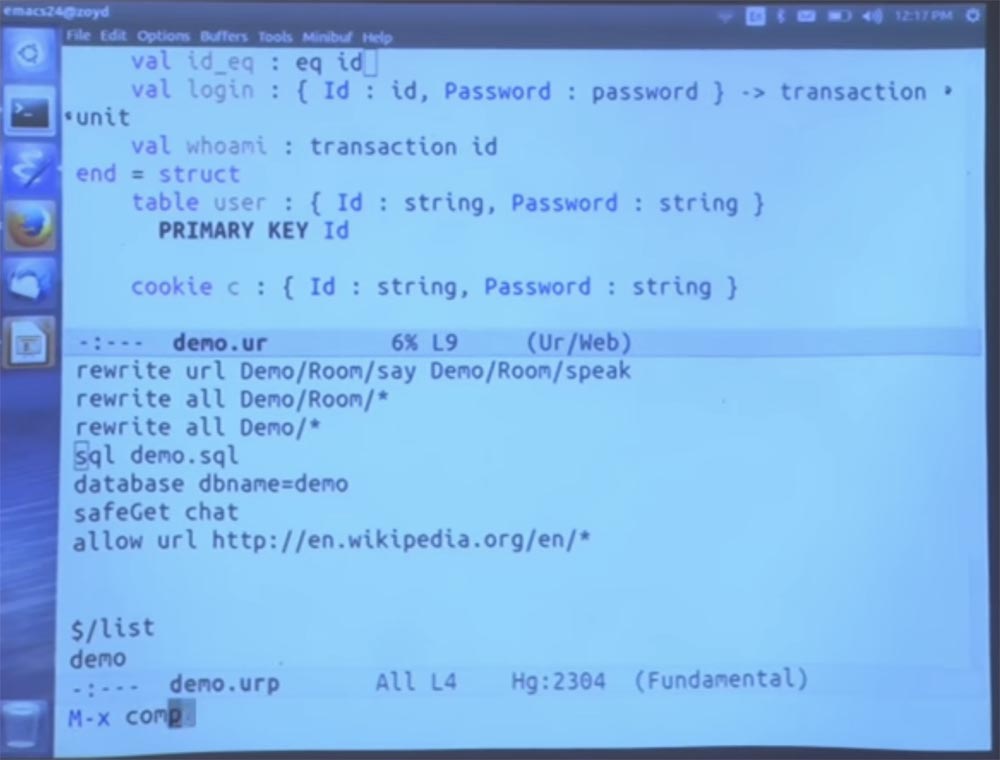 Курс MIT «Безопасность компьютерных систем». Лекция 11: «Язык программирования Ur-Web», часть 3 - 29
