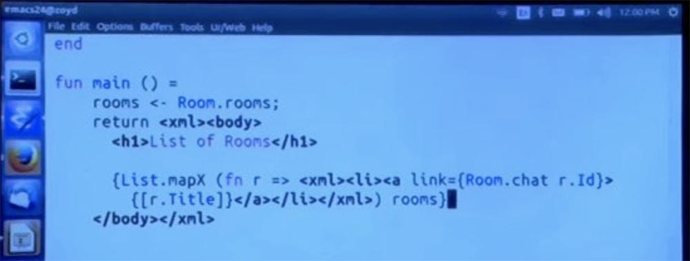 Курс MIT «Безопасность компьютерных систем». Лекция 11: «Язык программирования Ur-Web», часть 3 - 4