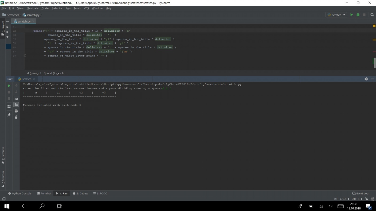 Построение функций в консоли. Часть 1 - 3 image