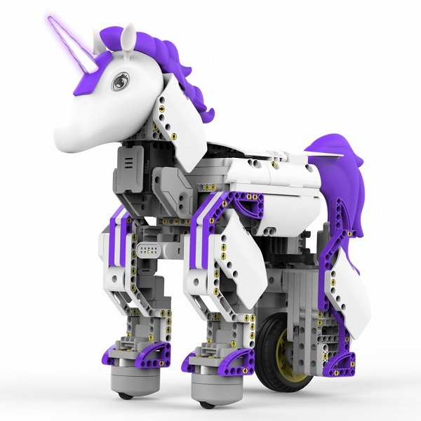 Робот UnicornBot имеет фиолетовый хвост и программируемый рог - 1 Робот UnicornBot имеет фиолетовый хвост и программируемый рог