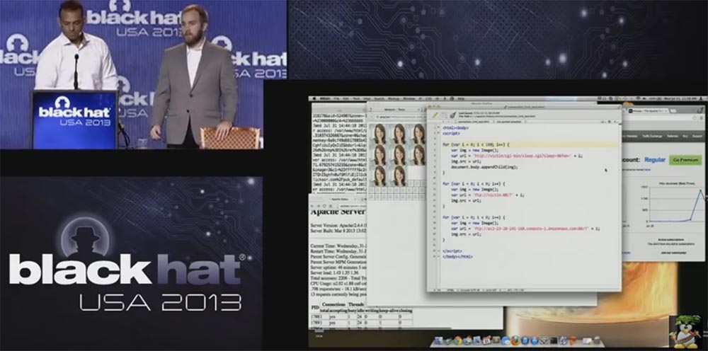 Конференция BLACK HAT USA. Ботнет из миллиона браузеров. Часть 1 - 12