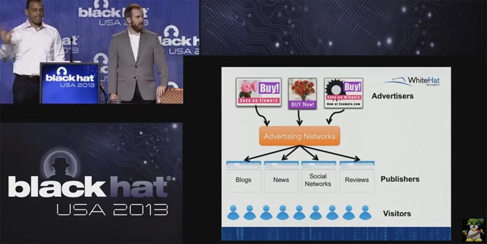 Конференция BLACK HAT USA. Ботнет из миллиона браузеров. Часть 1 - 13