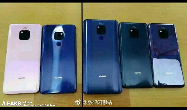 Фотогалерея дня: семейство смартфонов Huawei Mate 20, Mate 20 Pro и Mate 20X 