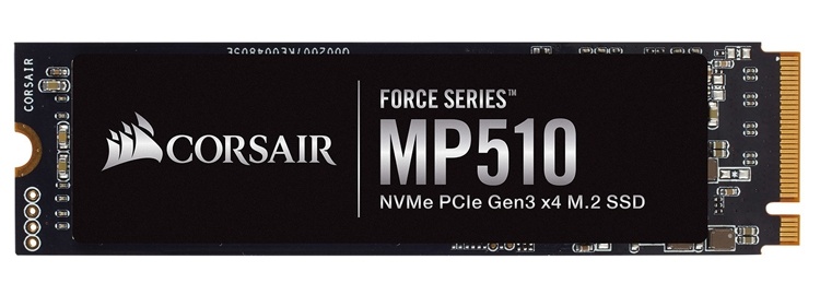 Corsair Force MP510: быстрые SSD-накопители для игровых систем